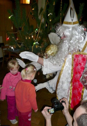 Mikulášské zpívání u stromečku - 3.12.2010